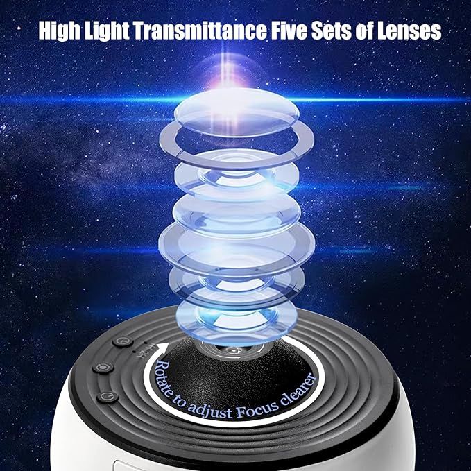 12-in-1 Planetarium Galaxy Projector – 4K HD Star Ceiling Night Light - Infinitygallery.store