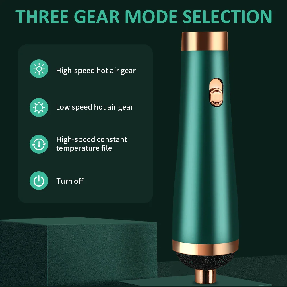 3-in-1 Multifunctional Hair Dryer – Dry, Curl & Straighten in One - Infinitygallery.store