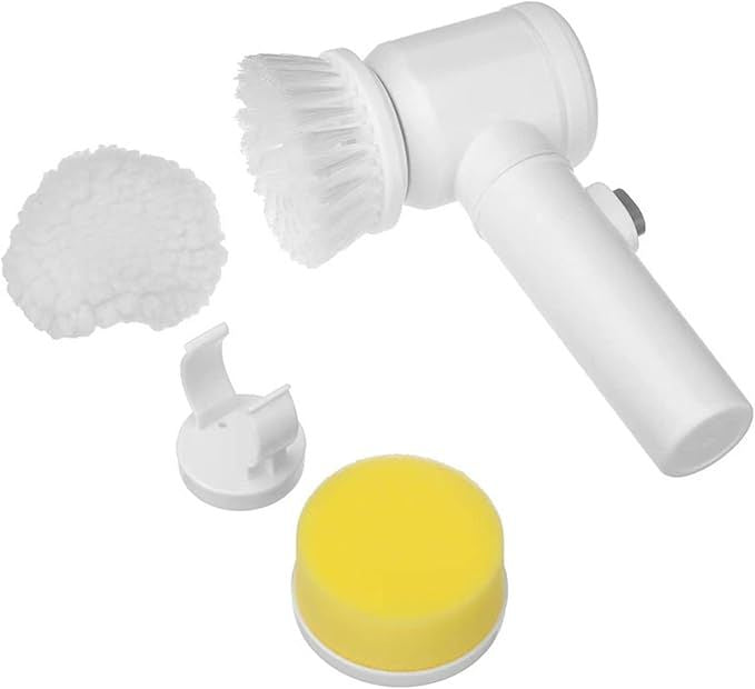 Cleaning Magic Electric Brush (5-in-1) – Cordless Handheld Scrubber with Interchangeable Heads - Infinitygallery.store