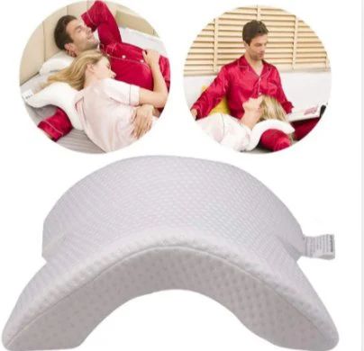 7-in-1 Cuddling Pillow – Ergonomic Tunnel Pillow for Couples & Neck Support - Infinitygallery.store