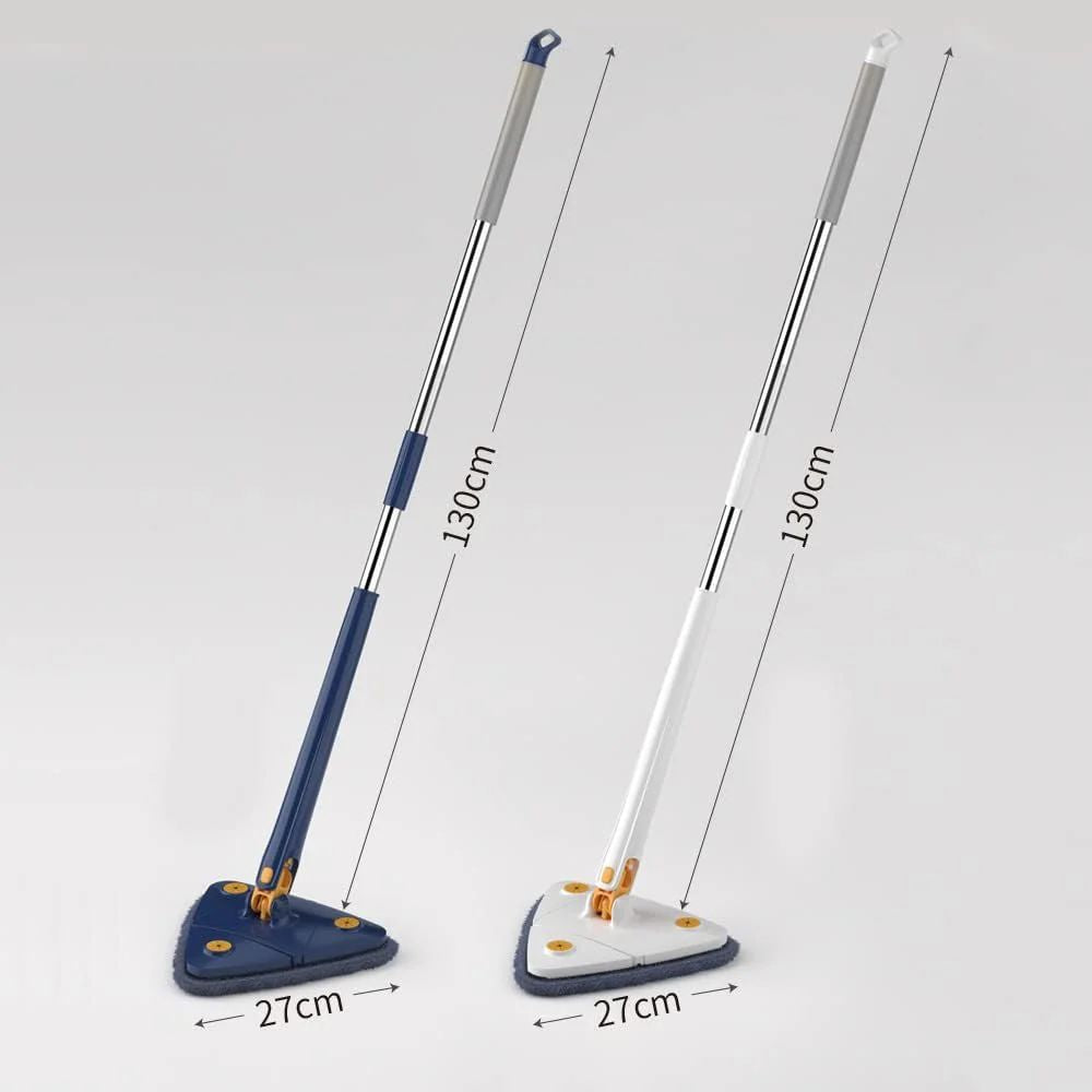 360° Rotating Triangular Mop – Wet & Dry Cleaning with Extendable Handle - Infinitygallery.store