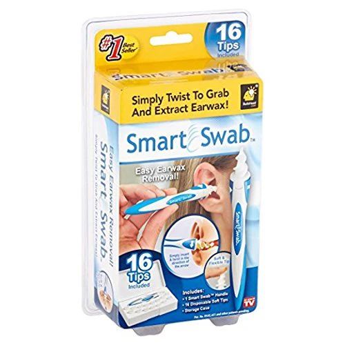🌀 Smart Swab Spiral Ear Cleaner – Safe & Gentle Earwax Removal Kit with Silicone Tips - Infinitygallery.store