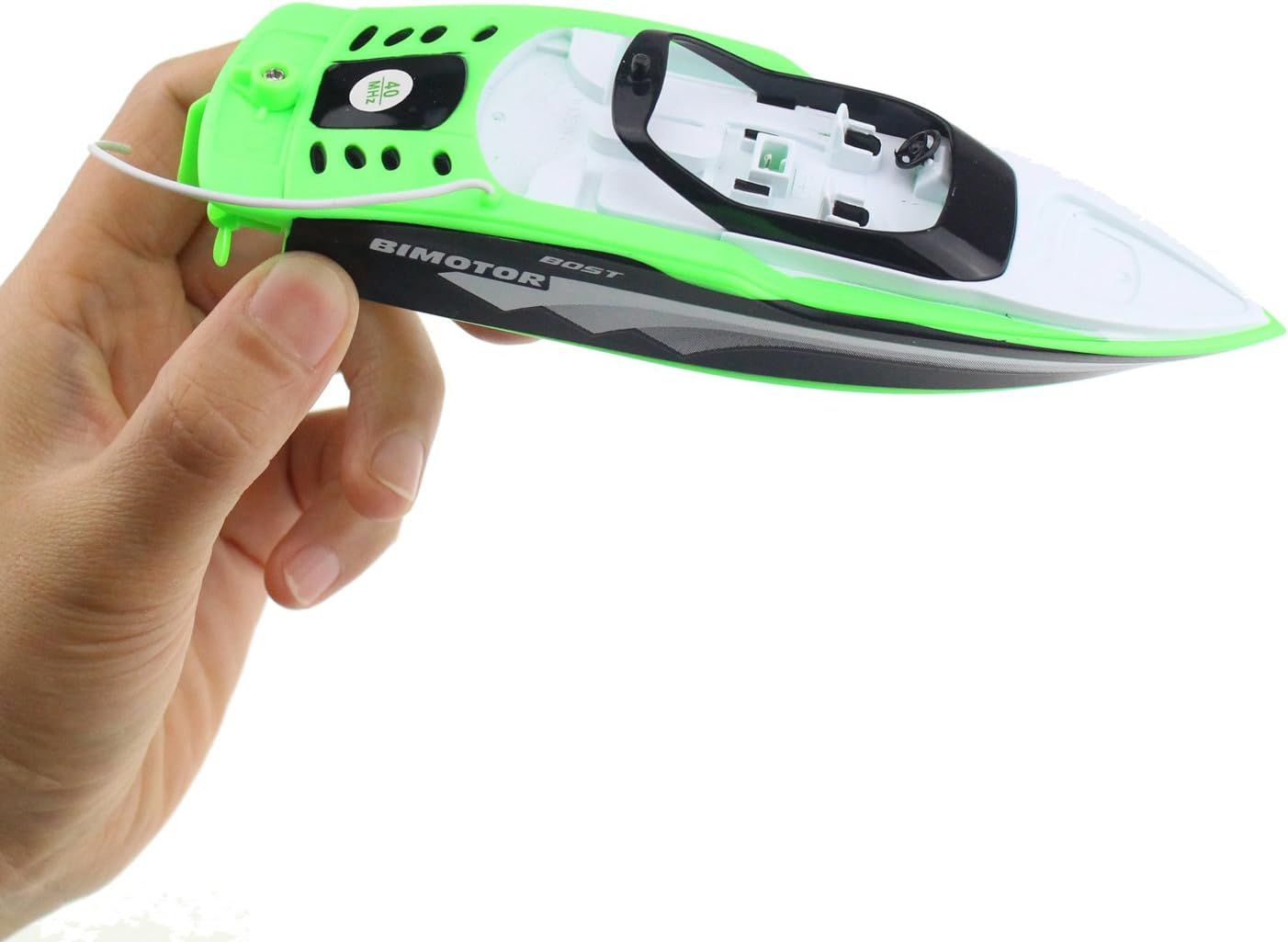 Mini Remote Control Racing Boat – Fast RC Speedboat Water Toy for Kids - Infinitygallery.store