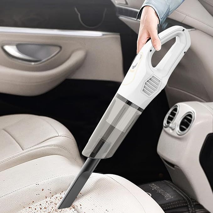 Smart Portable Vacuum Cleaner – 120W Mini Handheld Vacuum for Car, Home & Office - Infinitygallery.store