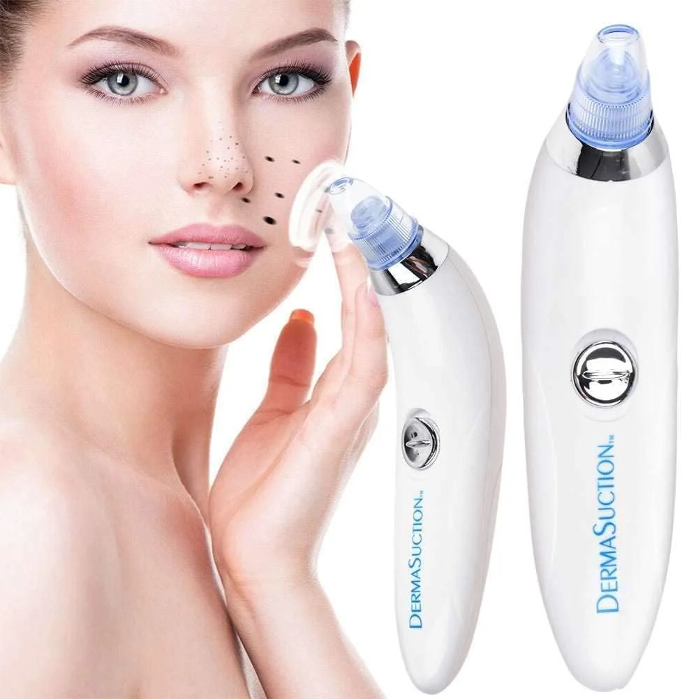 5-Level Pore Vacuum Blackhead Remover with 4 Probes – USB Rechargeable Deep Cleaner - Infinitygallery.store