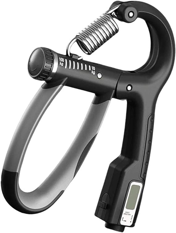Adjustable Counter Hand Gripper Trainer โ Ergonomic Grip with Strength Dial (10kgโ100kg) - Infinitygallery.store