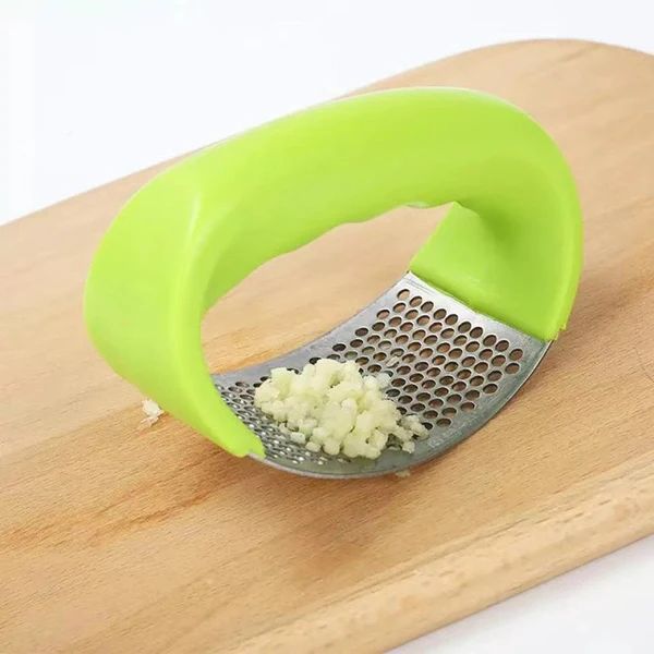 Multi-Function Garlic Presser – Ergonomic Stainless Steel Garlic Mincer - Infinitygallery.store