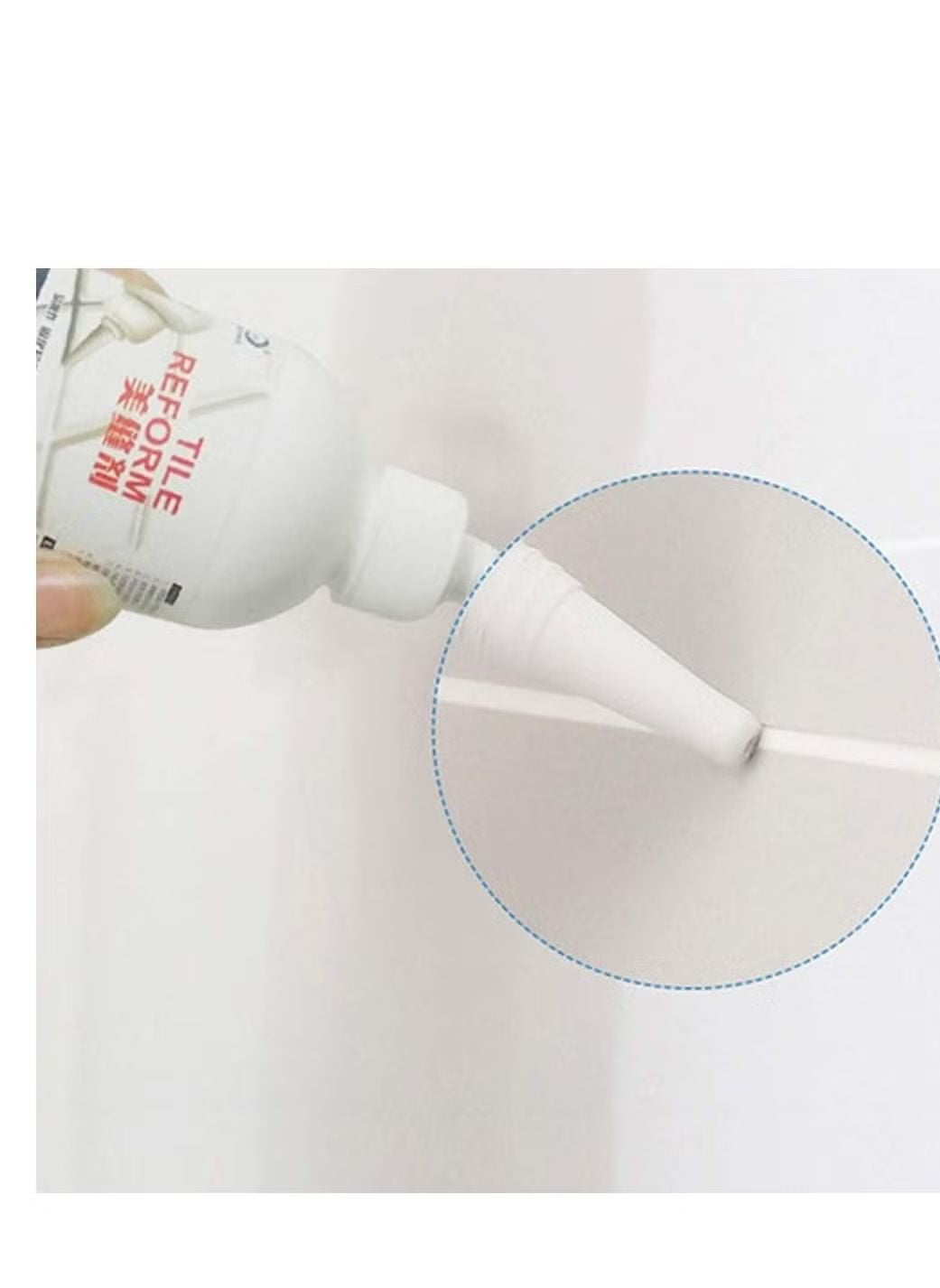 Tile Gap Refill Pen โ Waterproof & Moldproof Bright White Grout Restorer for Floors & Walls - Infinitygallery.store