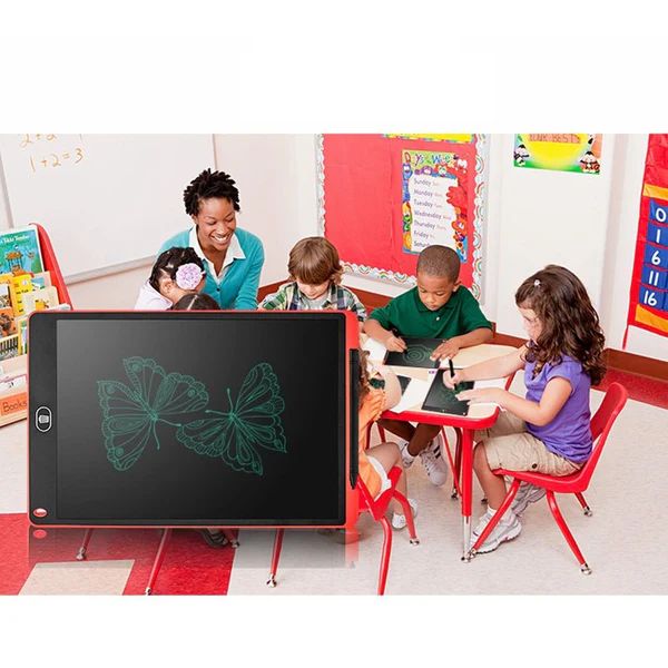 LCD Writing Tablet for Kids – Portable Doodle Board with Colorful Pens & Eco Lanyard | Infinity Gallery - Infinitygallery.store