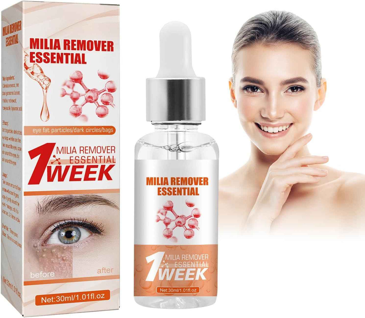 Milia Remover Essential Serum – Eye Fat Particle Removal & Hydration