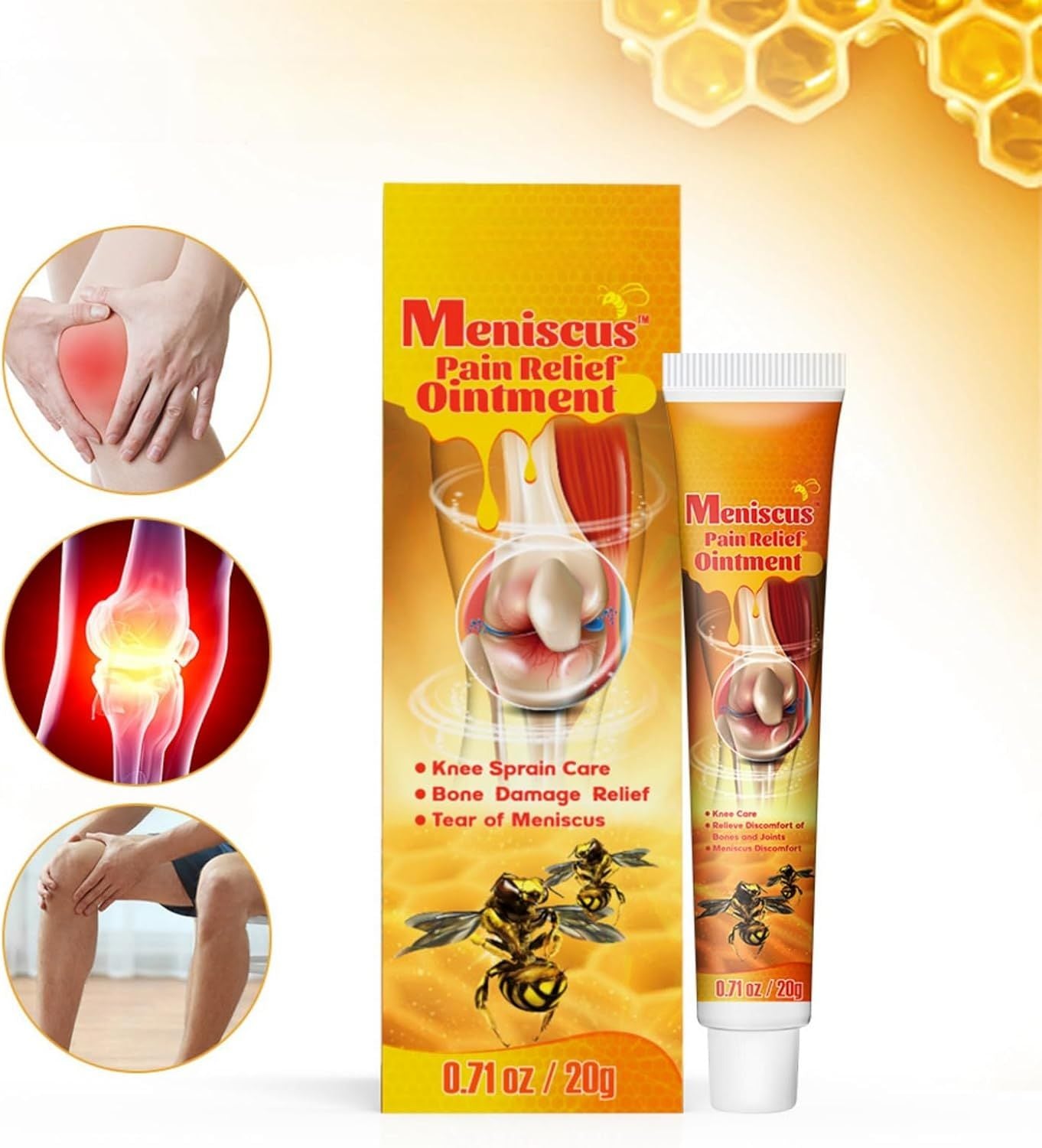 Bee Venom Joint Care Gel – Natural Relief for Pain, Stiffness & Mobility Support - Infinitygallery.store