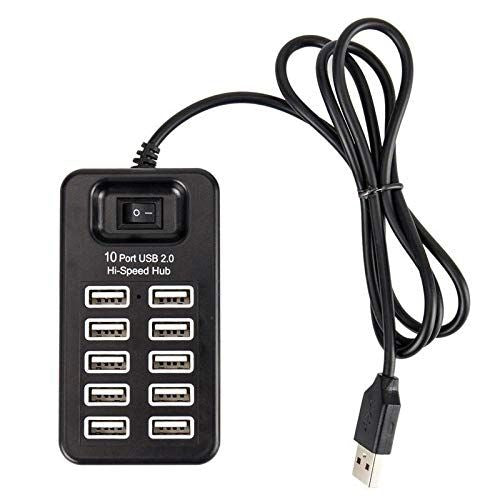 10-Port USB Charging Hub – Fast, Smart & Safe Power Station for All Devices - Infinitygallery.store