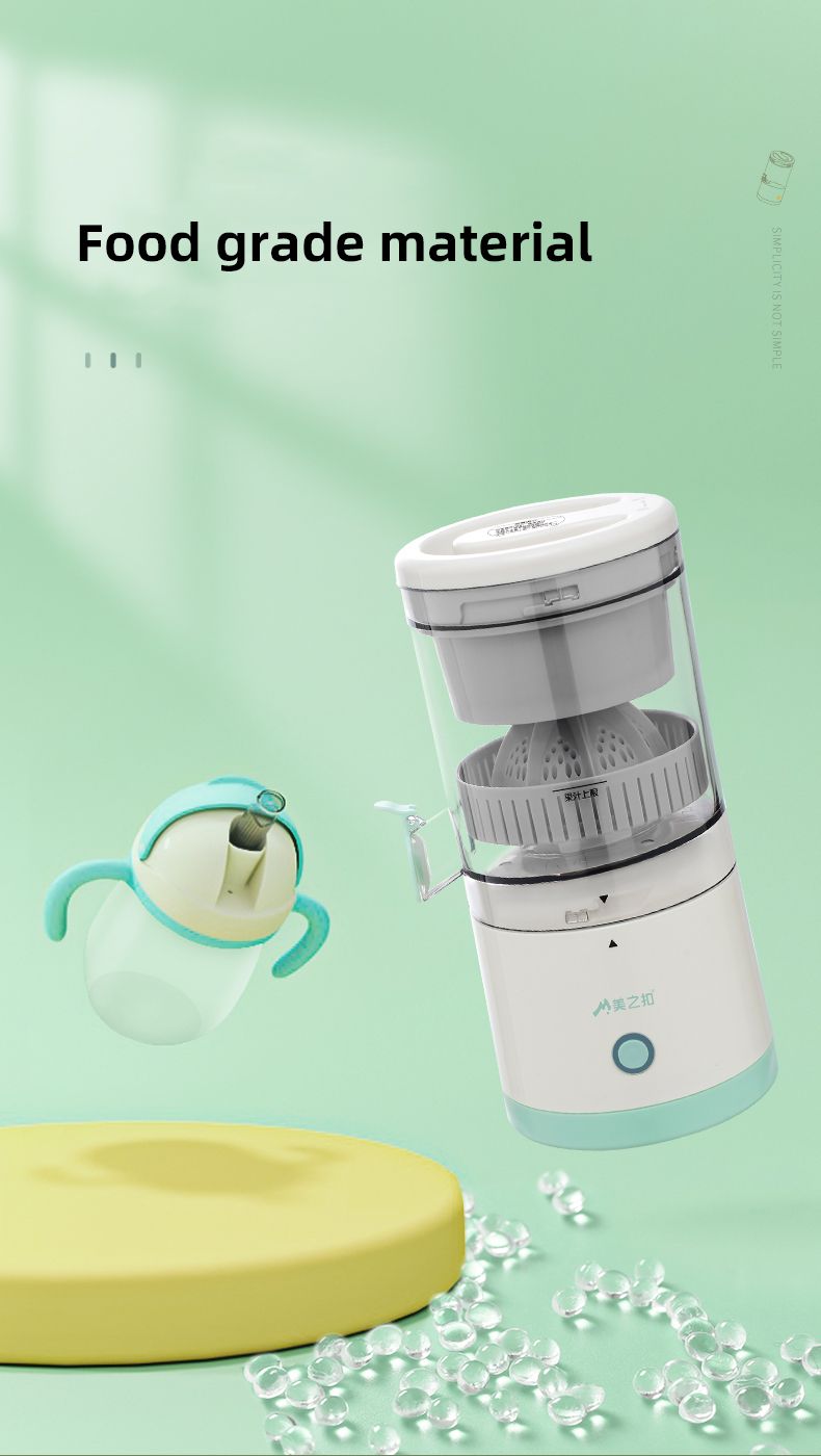 Rechargeable Automatic Citrus Juicer – Portable, Hands-Free, USB Powered, 400ml Capacity - Infinitygallery.store