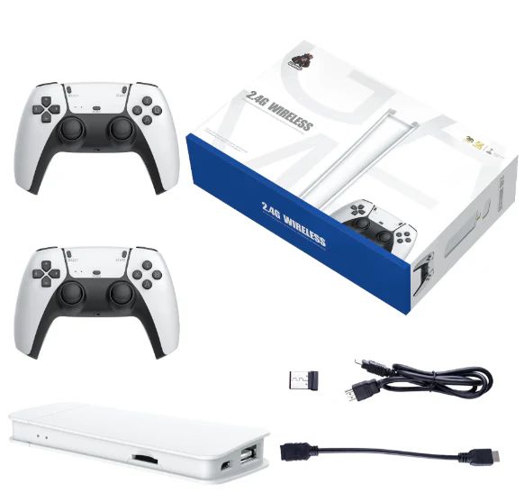 TV Game Console – Dual Remotes, Multiplayer-Ready, Retro & Modern Games Compatible - Infinitygallery.store