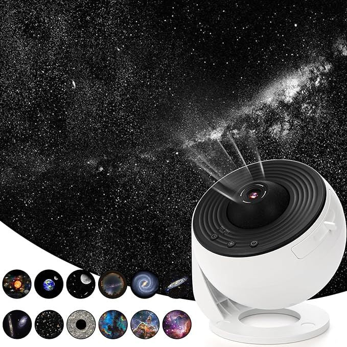 12-in-1 Planetarium Galaxy Projector – 4K HD Star Ceiling Night Light - Infinitygallery.store