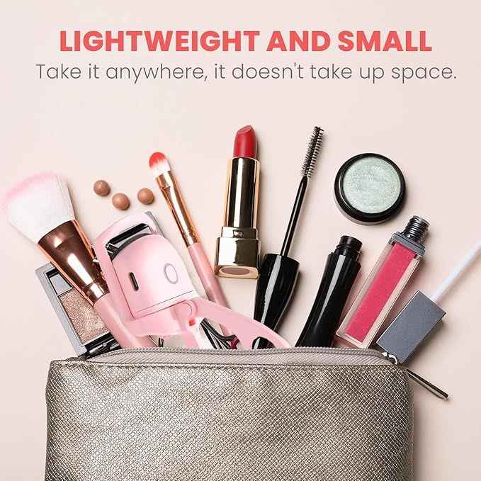 Rechargeable Heated Eyelash Curler – Effortless, Long-Lasting Lash Lift On-the-Go