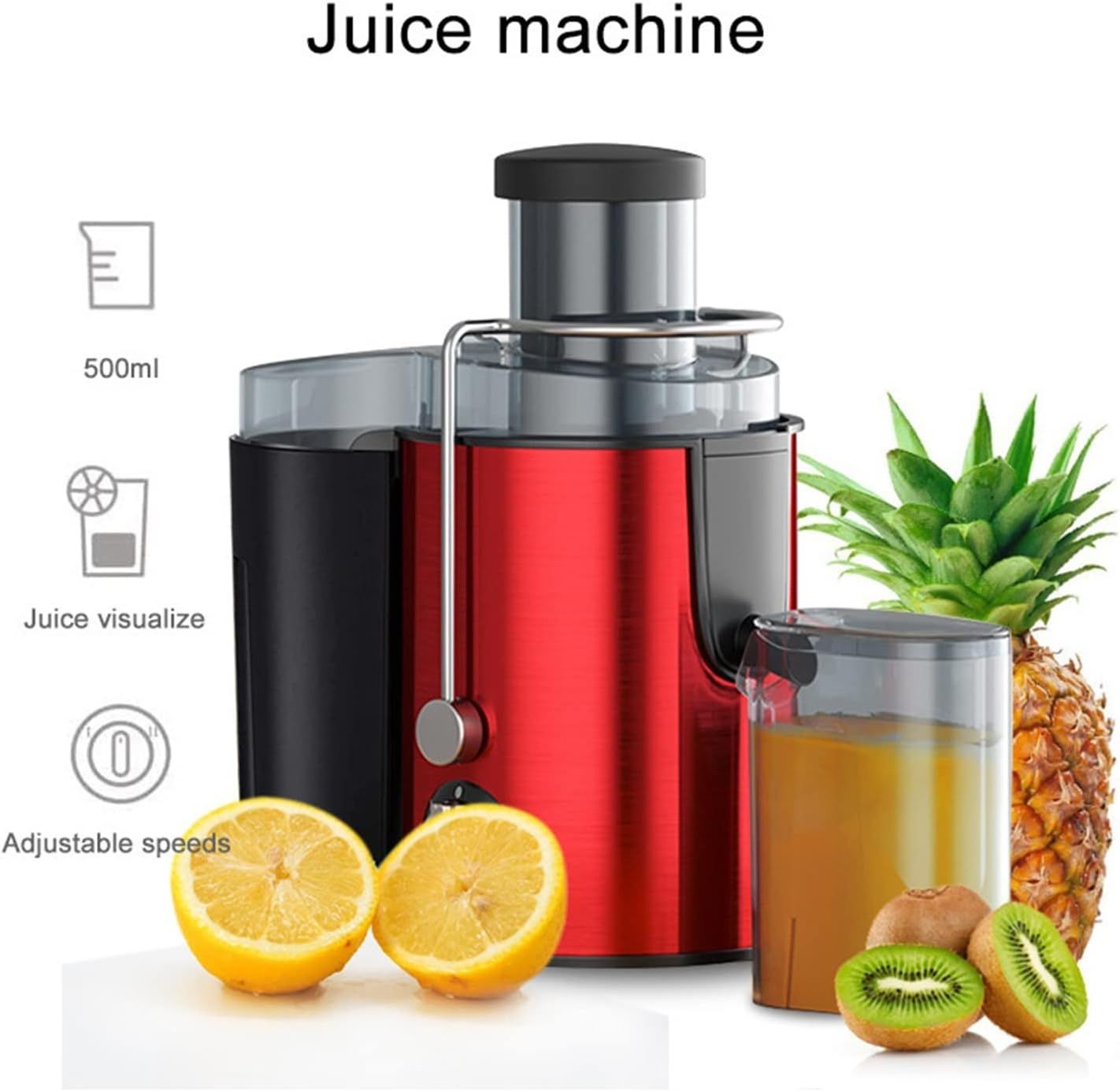 Multifunction Juicer Machine – High-Capacity, Space-Saving Fruit & Vegetable Juice Extractor - Infinitygallery.store