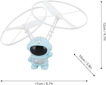 Astronaut Flying Toy – Infrared Sensor Hover Toy with Lights & Dual Wings - Infinitygallery.store