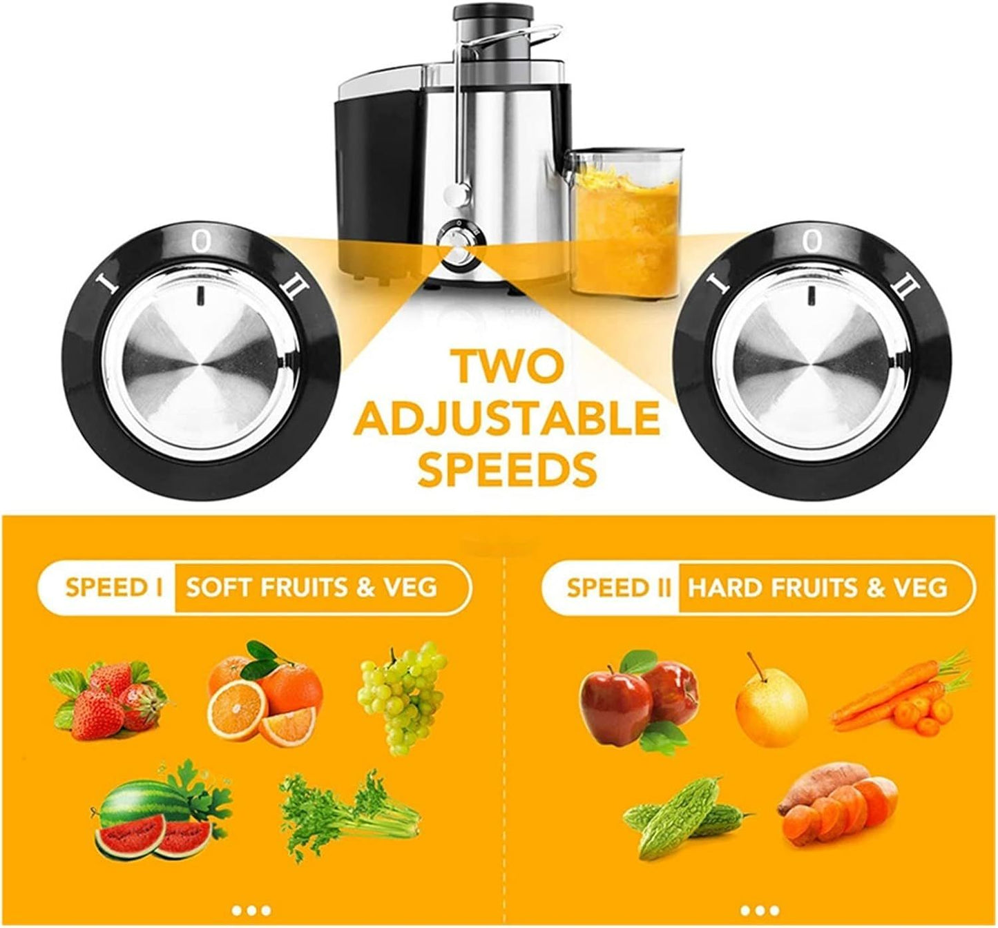 Multifunction Juicer Machine – High-Capacity, Space-Saving Fruit & Vegetable Juice Extractor - Infinitygallery.store