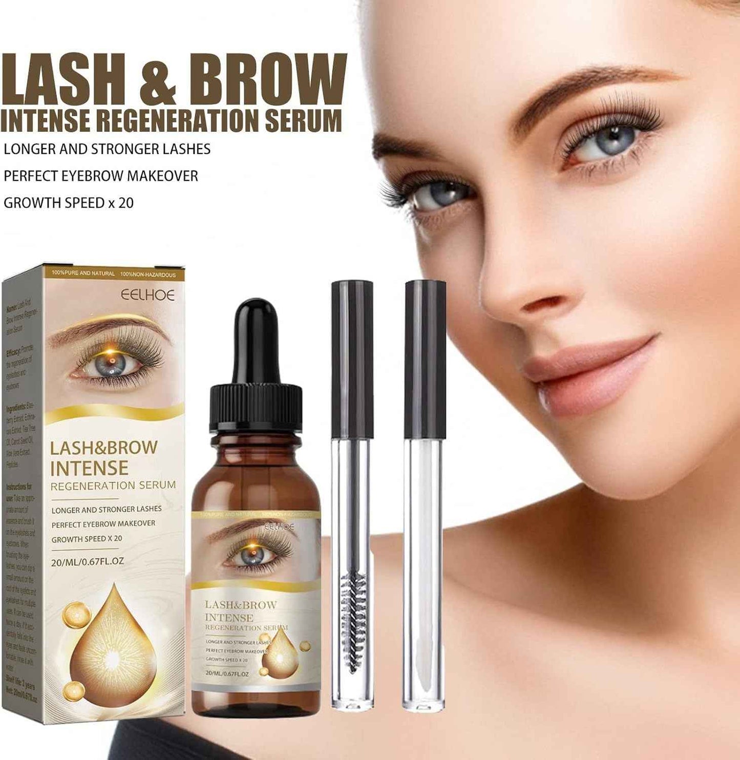 Shinwink Lash & Brow Intense Regeneration Serum – Boost Length & Volume