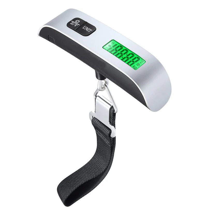Electronic Luggage Scale – Digital Hanging Travel Weight Scale with LCD Display (Up to 50kg/110lbs) - Infinitygallery.store