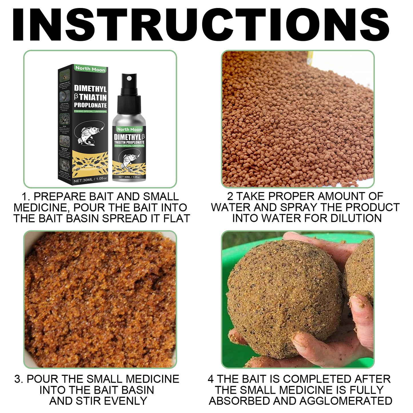 30ml Phagostimulant Fish Attractant Bait – Powerful Angling Additive for Wild Fishing - Infinitygallery.store