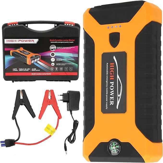 Entatial Lithium Jump Starter โ Portable Emergency Car Battery Booster & Power Bank