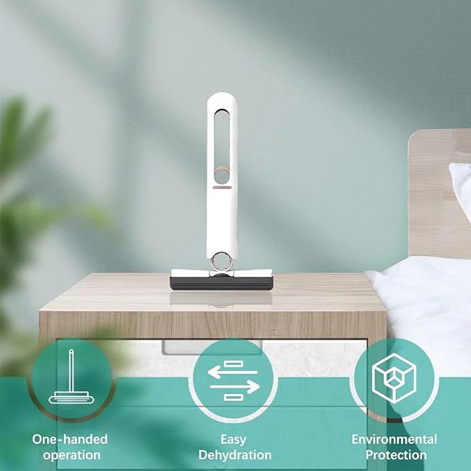 Portable Mini Mop – Compact Self-Wringing Mop for Small Spaces & Corners - Infinitygallery.store