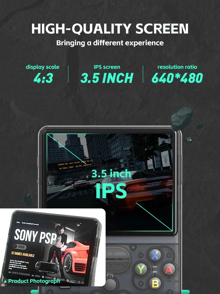 Retro Classic Game Console – Portable Handheld Gaming System with HD Display & Multi-Language Support - Infinitygallery.store