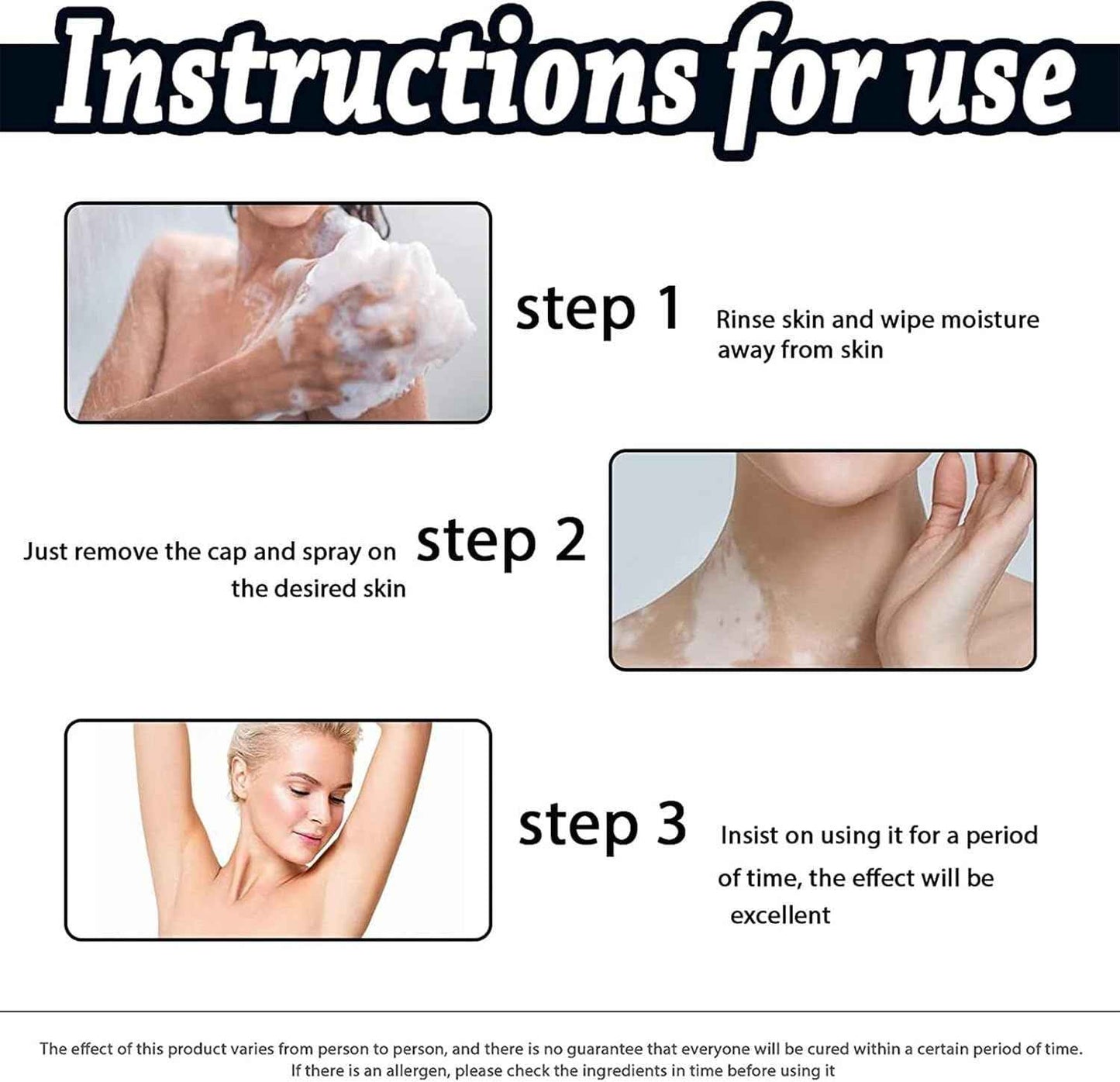 Dermax White Tag Body Moisturizing Spray – Soothes Dry, Rough & Psoriasis-Prone Skin