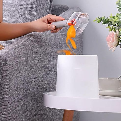 Stainless Steel Vegetable Peeler with Dual Blade & Collection Container - Infinitygallery.store