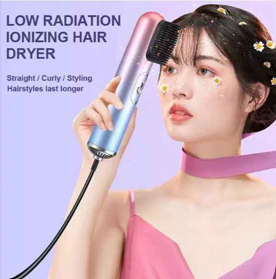 Compact Hair Dryer – Foldable, Ionic, and Travel-Friendly