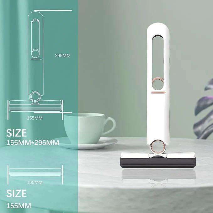 Portable Mini Mop – Compact Self-Wringing Mop for Small Spaces & Corners - Infinitygallery.store