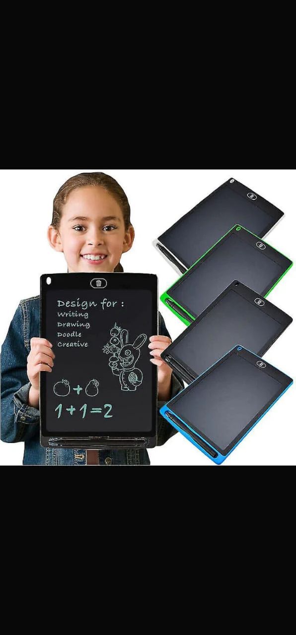 LCD Writing Tablet for Kids – Portable Doodle Board with Colorful Pens & Eco Lanyard | Infinity Gallery - Infinitygallery.store