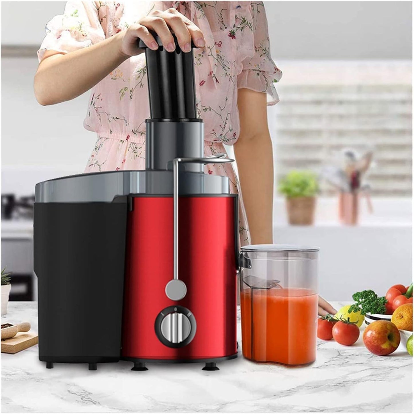Multifunction Juicer Machine – High-Capacity, Space-Saving Fruit & Vegetable Juice Extractor - Infinitygallery.store