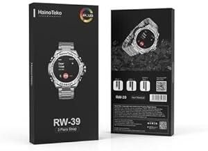 Haino Teko RW39 Smart Watch โ AMOLED Display, Bluetooth Calling & 3 Straps | Infinity Gallery - Infinitygallery.store