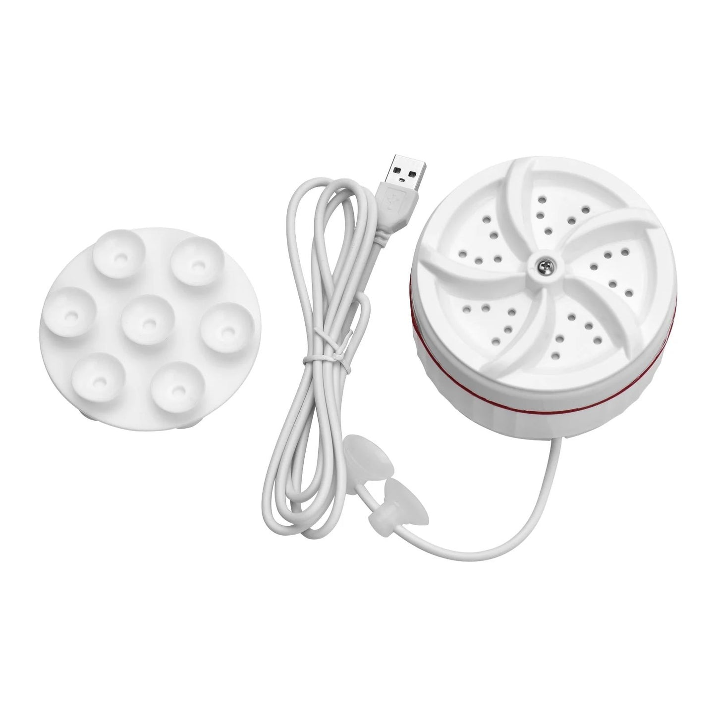 2-in-1 Foldable Mini Washing Machine by TOPINCN – Portable Automatic Washer & Spinner with 1kg Capacity - Infinitygallery.store