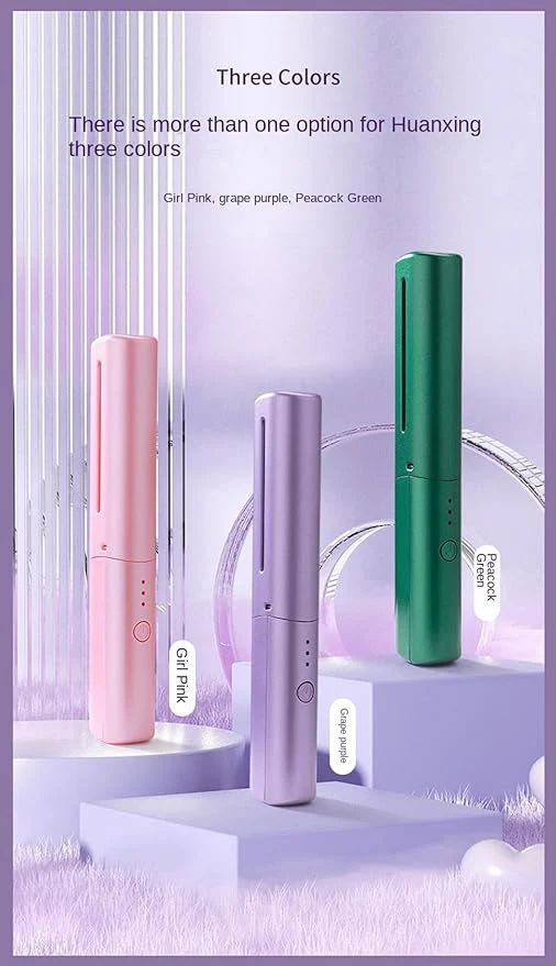 ✨ Portable Hair Straightener Comb – Negative Ion, Anti-Frizz, Ceramic Heated Brush - Infinitygallery.store