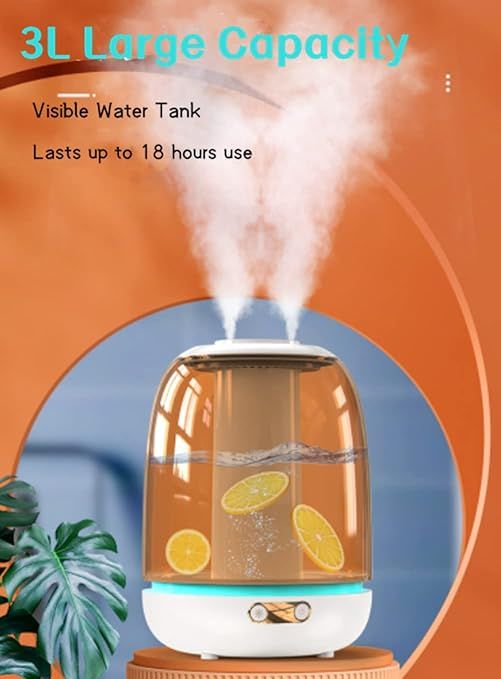 Ultra-Sonic Room Humidifier – USB Powered & Energy-Efficient (Model X21) - Infinitygallery.store