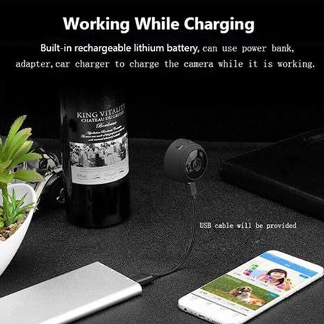 A9 Mini Wireless Security Camera – 1080P HD, Magnetic, Portable Spy Cam - Infinitygallery.store