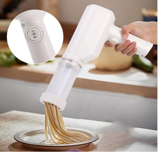 Automatic Pasta Maker – Electric Handheld Noodle Press with Multiple Pasta Styles