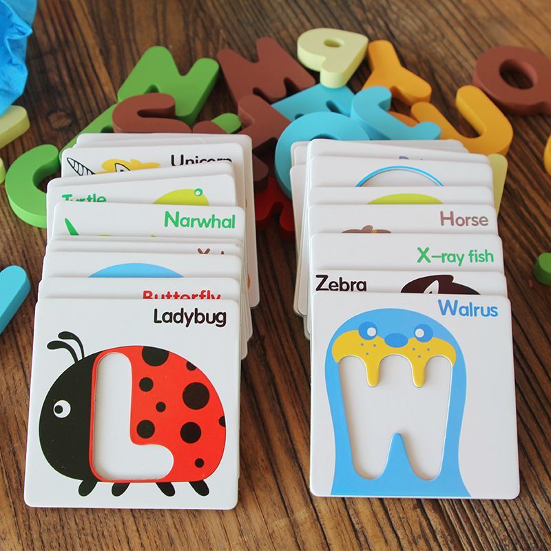 Baby Enlightenment Wooden Puzzle Toys – Educational Jigsaw for Kids 3+