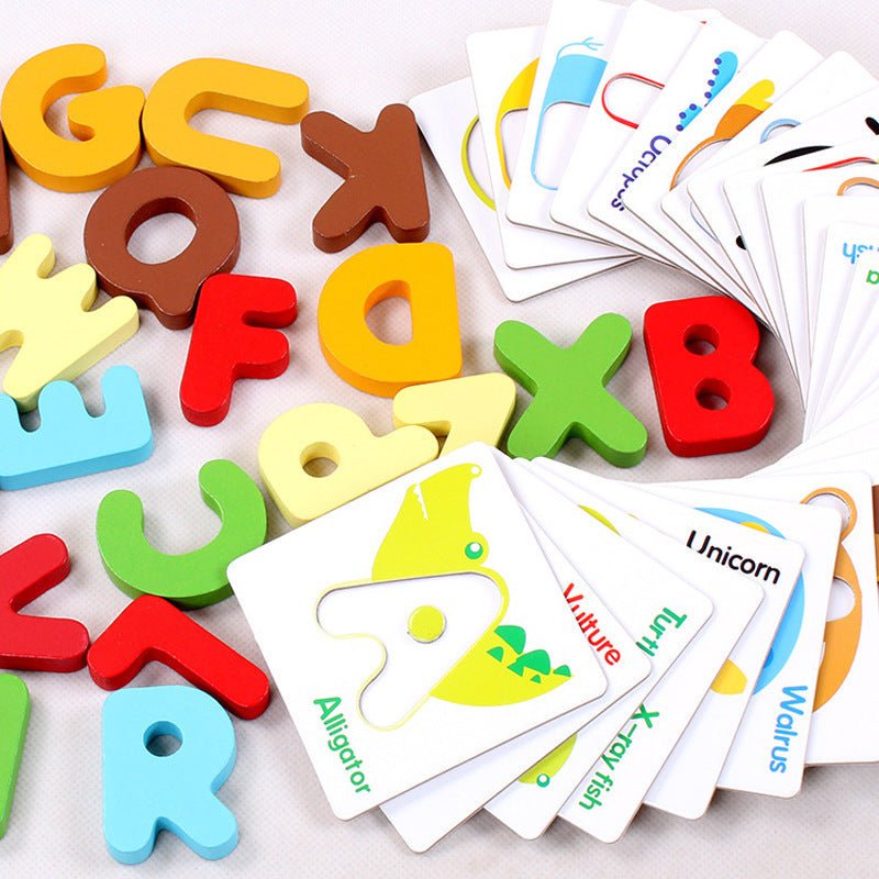 Baby Enlightenment Wooden Puzzle Toys – Educational Jigsaw for Kids 3+