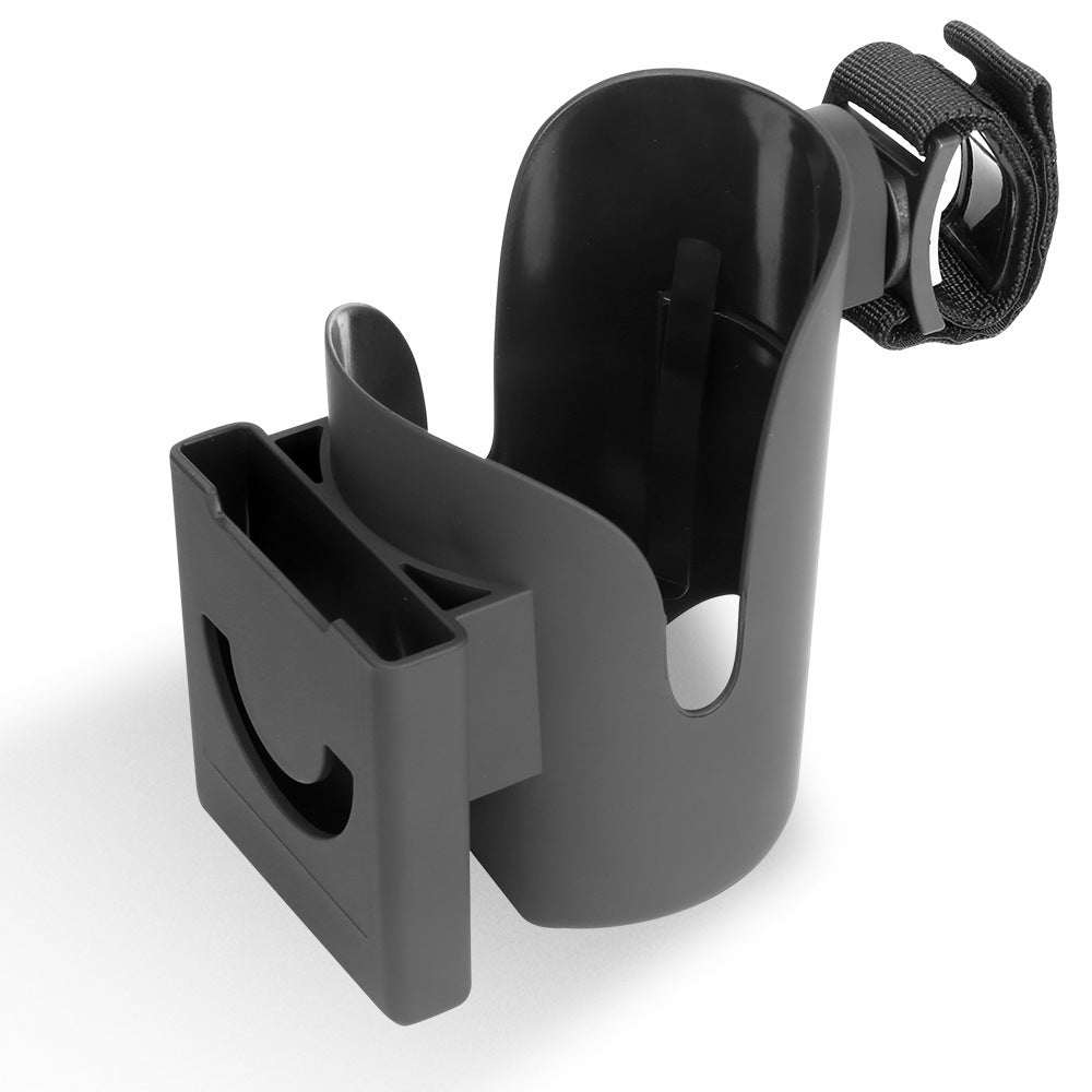 Baby Stroller Cup Holder with Mobile Phone Stand – Universal Trolley Accessory