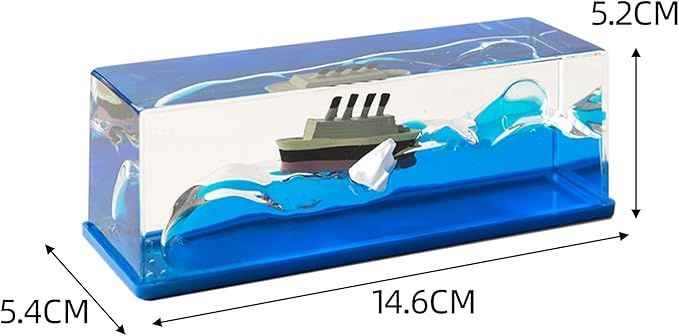 Unsinkable Cruise Ship Fluid Bottle – Symbol of Love & Courage | Infinity Gallery