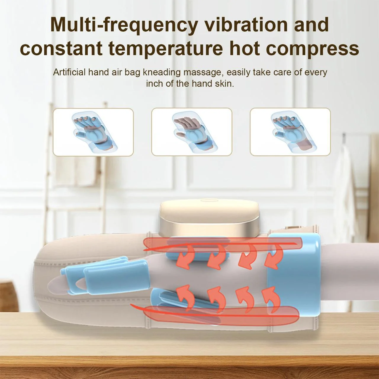 Smart Hand Massager – Heat, Pressure & Pain Relief - Infinitygallery.store