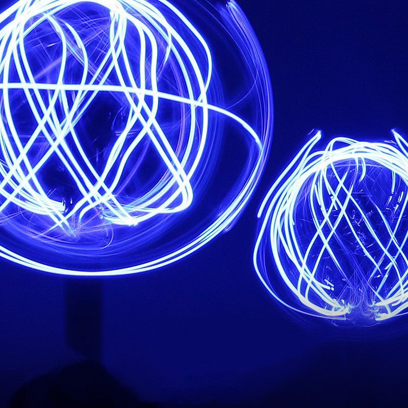 LED Light Balls Toy | Luminous Rotating Floating Spiral Pill Generator