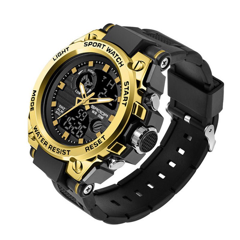 Outdoor Sports Dual Display Multi-Kinetic Electronic Watch | Infinity Gallery - Infinitygallery.store