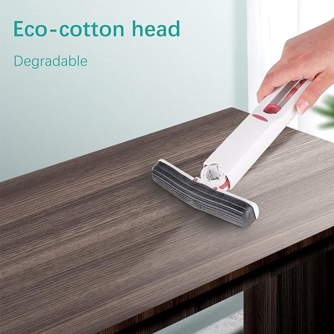 Portable Mini Mop – Compact Self-Wringing Mop for Small Spaces & Corners - Infinitygallery.store