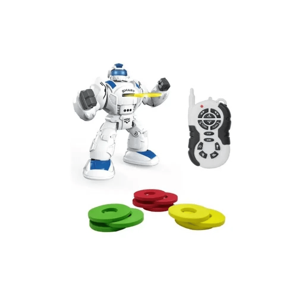 RC Robot Toy – Interactive Walking, Talking, Dancing Robot with LED Lights & Gesture Control